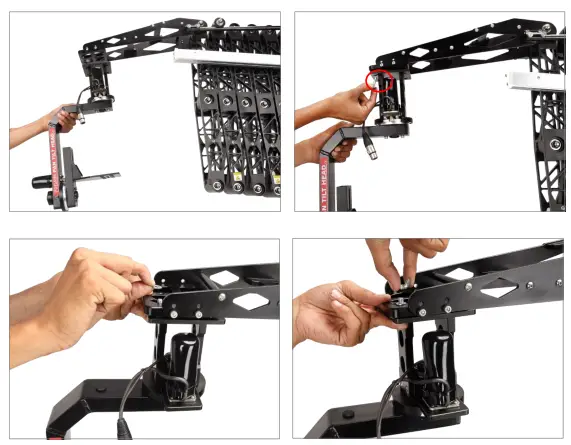 PROAIM AP PTP SCSR Mounting Plate for Scissor Crane- Scissoadequately r
