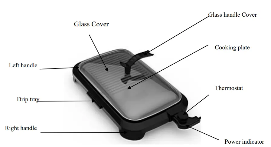 Media Tech MT F01 Electric Grill-fig1