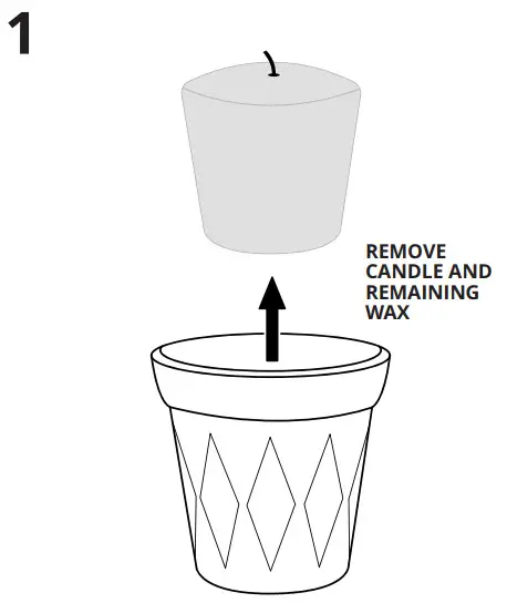 IKEA VALDOFT Planter - 1