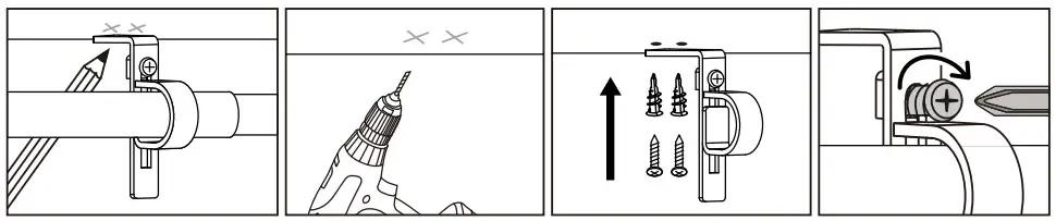 HOME DECORATORS COLLECTION Condo Rod Set - Figure 9