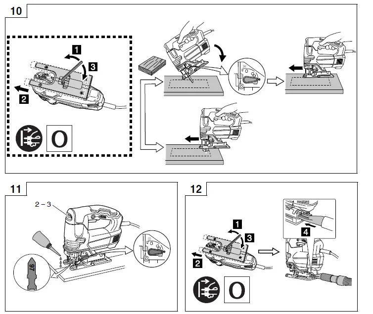 HiKOKI CJ 90VST2 Powerful Professional Electric Jigsaw 6