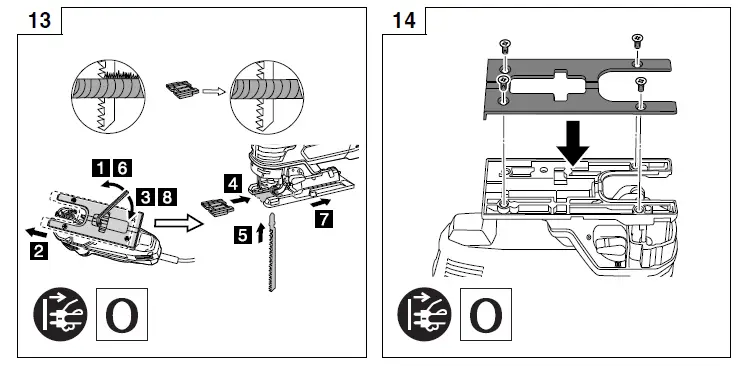 HiKOKI CJ 90VST2 Powerful Professional Electric Jigsaw 7