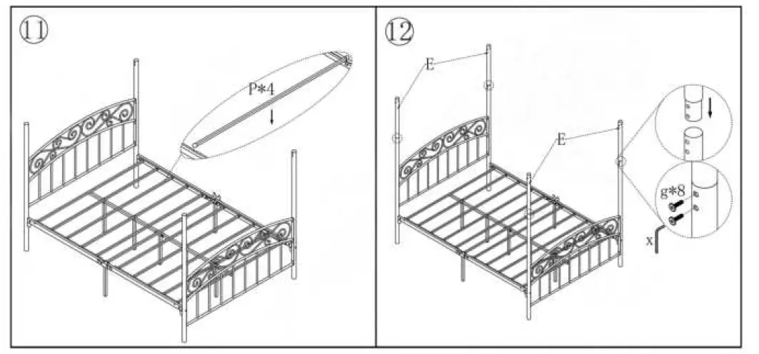 maocao hoom 715F-Black-Metal-Platform-Bed-Frame-FIG- (8)