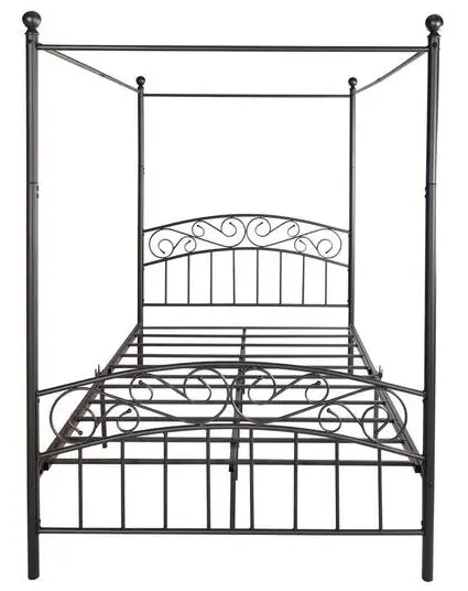 maocao hoom 715F-Black-Metal-Platform-Bed-Frame-PRODUCT-IMG.