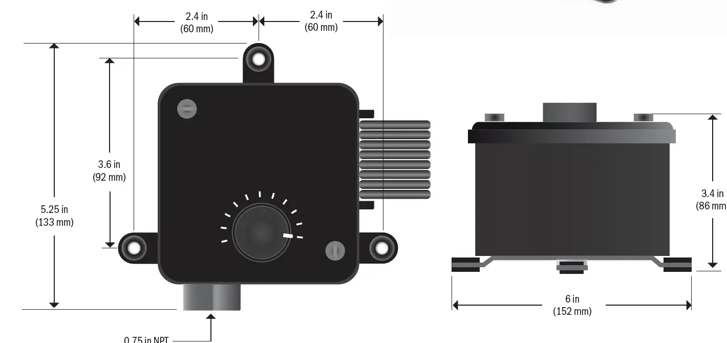 BriskHeat TB261N Temperature Controllers and Sensors 1