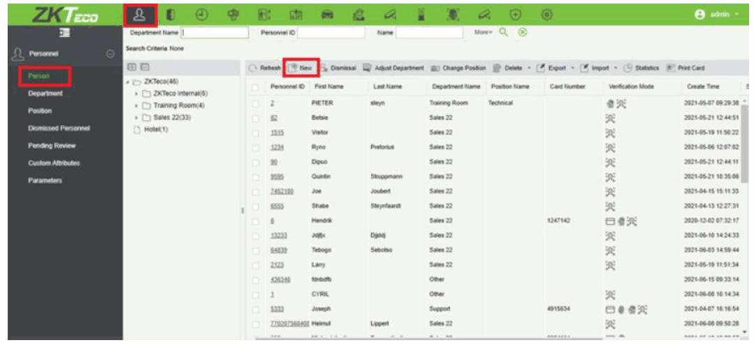 ZKTECO ZKBioSecurity Education Solution Software - app