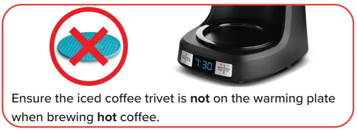 Gourmia GCM3259 Programmable Hot and Iced Coffee Maker - Fig 6