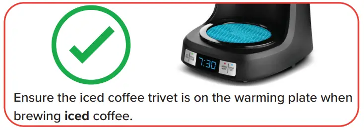 Gourmia GCM3259 Programmable Hot and Iced Coffee Maker - Fig 7