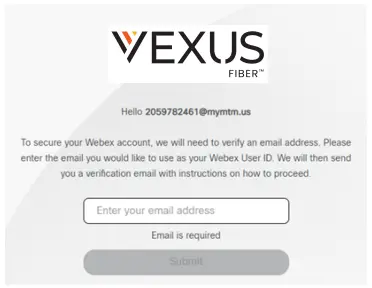 VEXUS Mettings Webex App A02