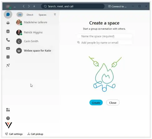 VEXUS Mettings Webex App A10
