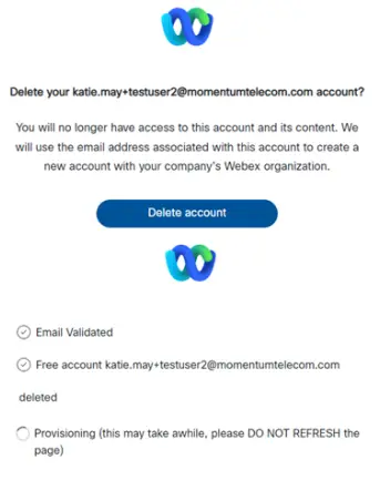 VEXUS Mettings Webex App A13