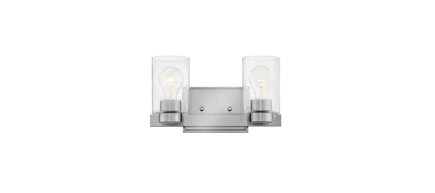 Hinkley 5052bn-cl 13 Inch Brushed Nickel Vanity Light Wall Light In Clear Instruction Manual Hinkley 5052bn-cl 13 Inch Brushed Nickel Vanity Light Wall Light In Clear Instruction Manual