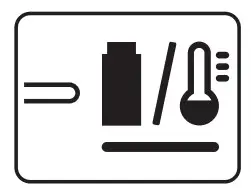Solid light on battery charge indicator