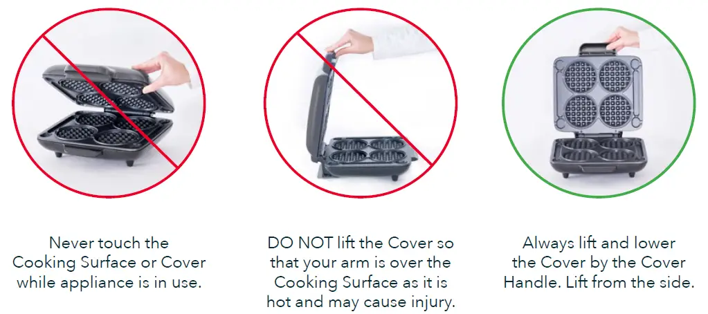 DASH DMMW400 Multi Mini Waffle Maker 2