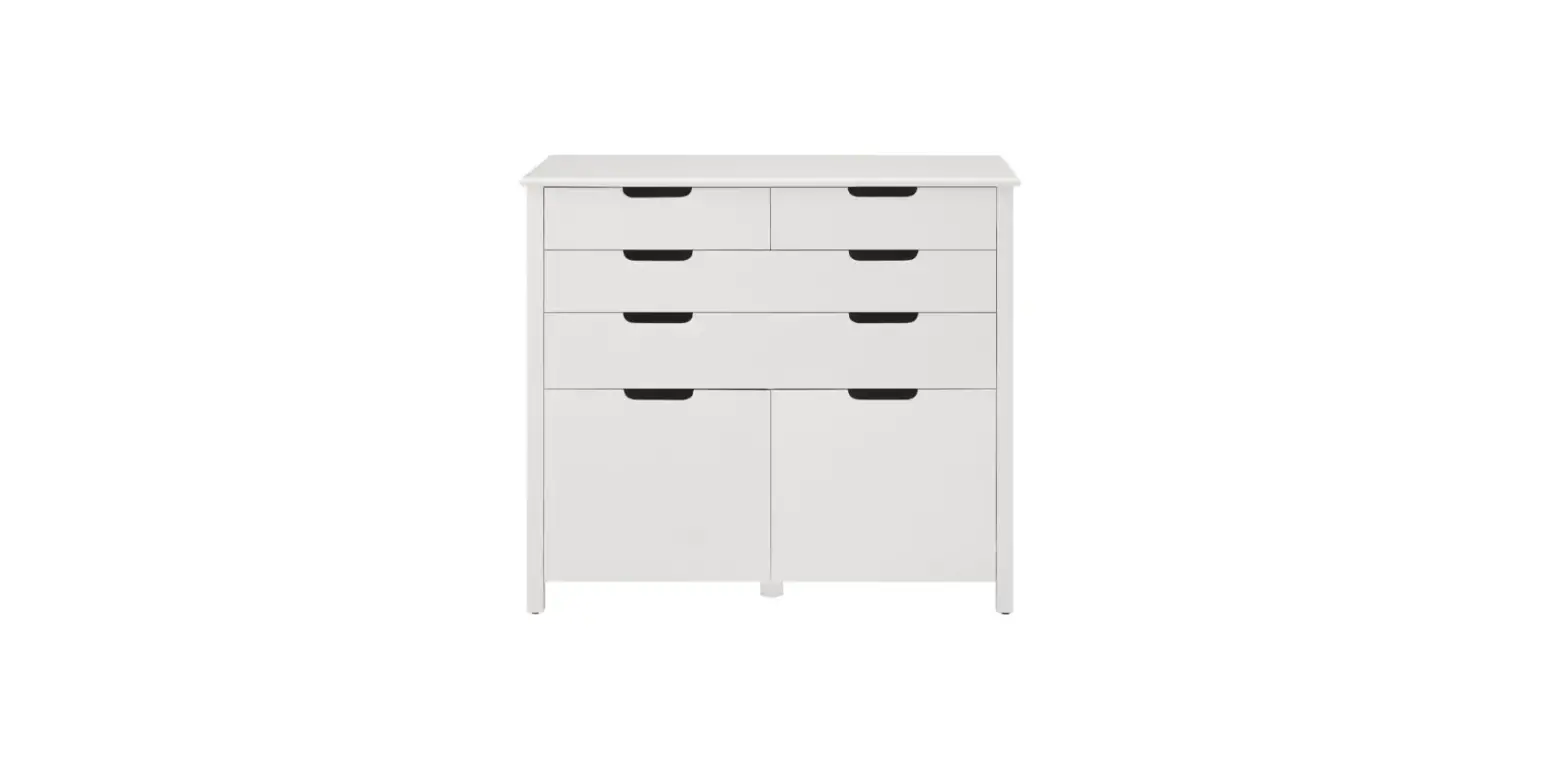 Stylewell Crf-002-wh 42 Inch W Craft Storage Hutch In White User Manual