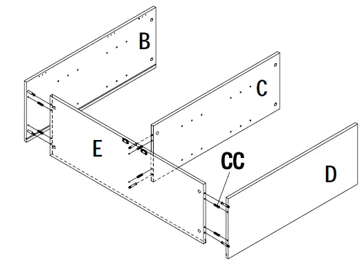 StyleWell-CRF-002-WH-42-Inch-W-Craft-Storage-Hutch-in-Wite-FIG- (8)