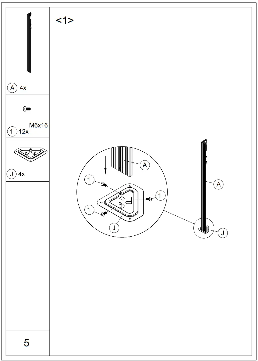 EROMMY XWG-213TN Metal Double Roof Gazebo - fig 4