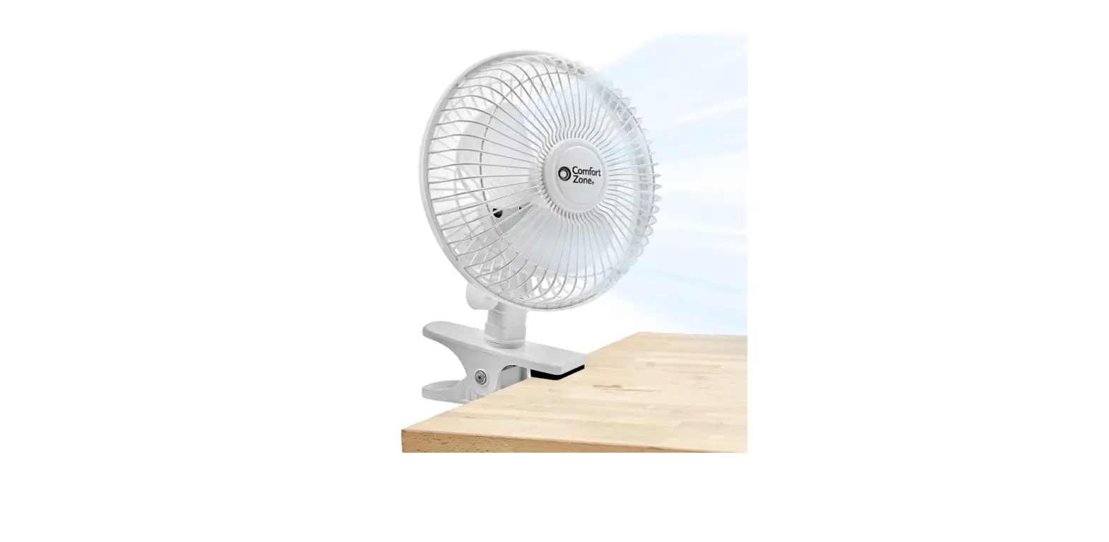 Comfort Zone Cz6c 6-inch Quiet Portable Indoor Desk Fan User Manual Comfort Zone Cz6c 6-inch Quiet Portable Indoor Desk Fan User Manual