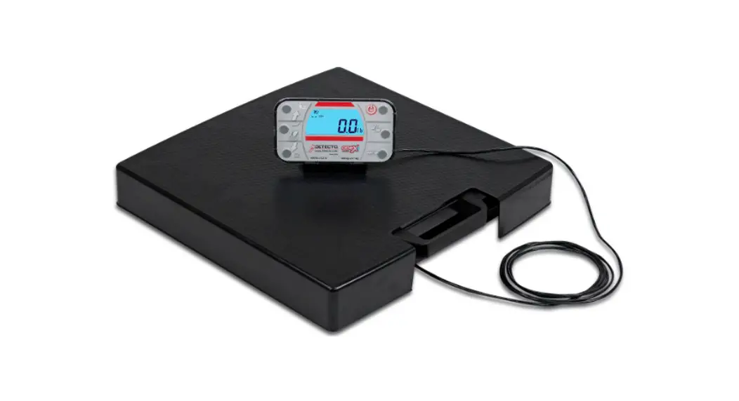 Detecto Apex-ri Series Portable Scale With Remote Indicator User Manual