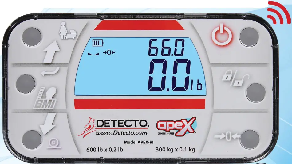 DETECTO APEX RI Series Portable Scale with Remote Indicator - Figure 8