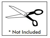 NEWSTAR NS-WS050BLACK Sit Stand Workstation - Not lncluded