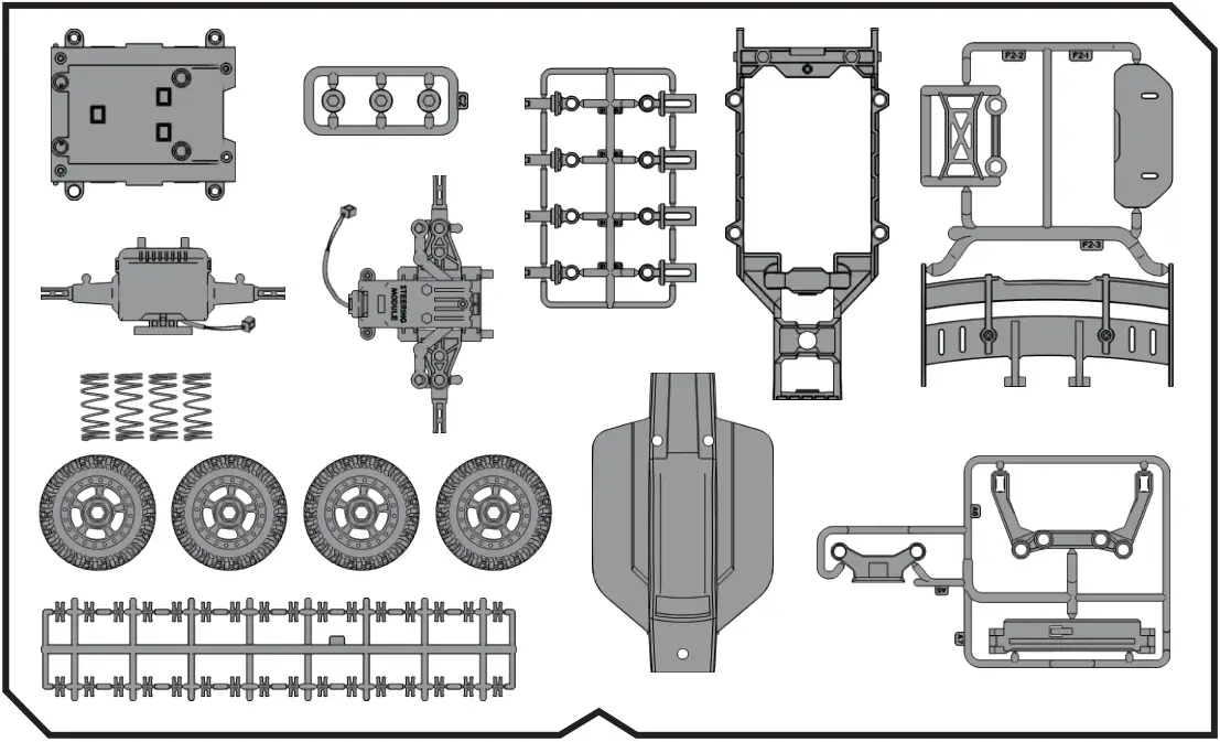 AMEWi 22575 CoolRC DIY Race Buggy 2WD - Fig 6