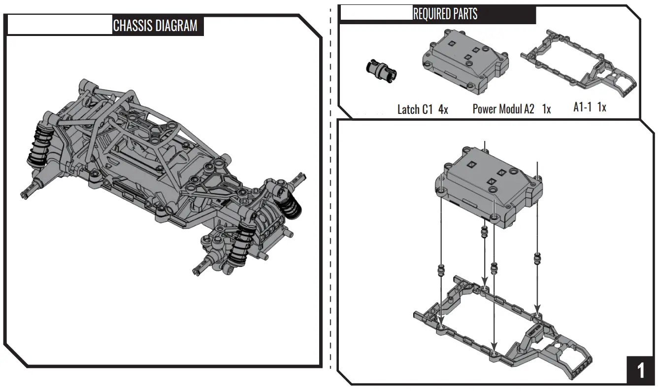 AMEWi 22578 Junior Cool RC DIY Old s cool Buggy - Fig 2