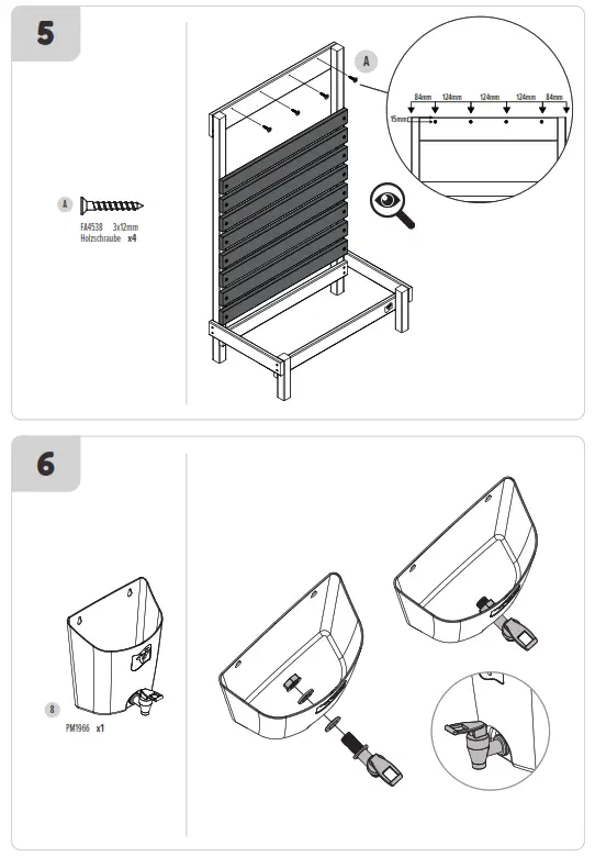 50NRTH TP605 Wasser Spielwand Splash - 7