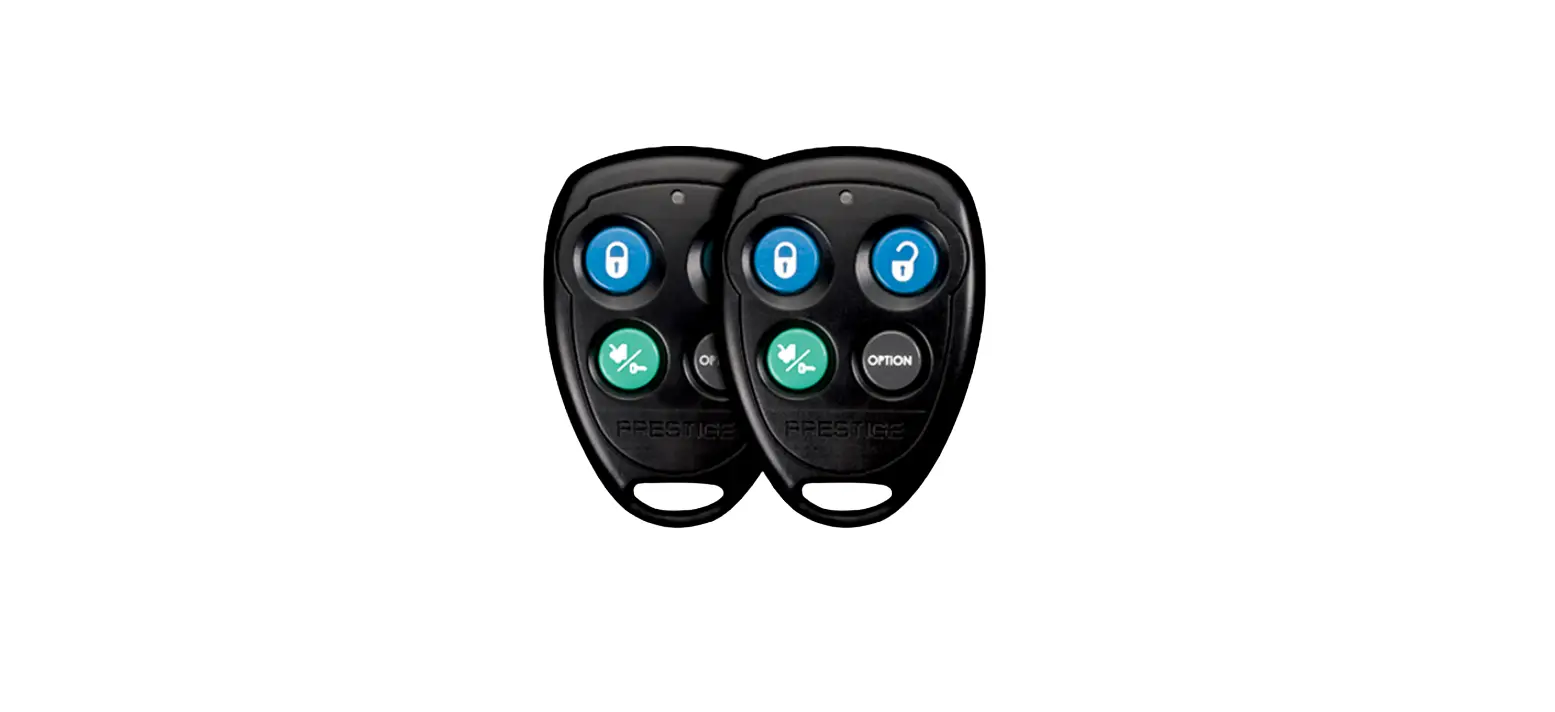 Prestige Aps-45c 4 Button Remote Keyless Entry System With Two Auxiliary Outputs Owner's Manual Prestige Aps-45c 4 Button Remote Keyless Entry System With Two Auxiliary Outputs Owner's Manual