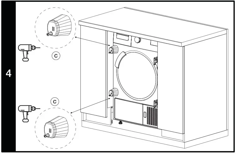 beko DTIKP71131 7kg Integrated Tumble Dryer - overview 5