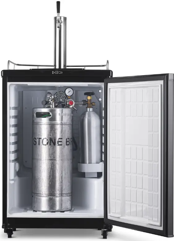 newair NKR058MB00 Freestanding Single Tap Kegerator