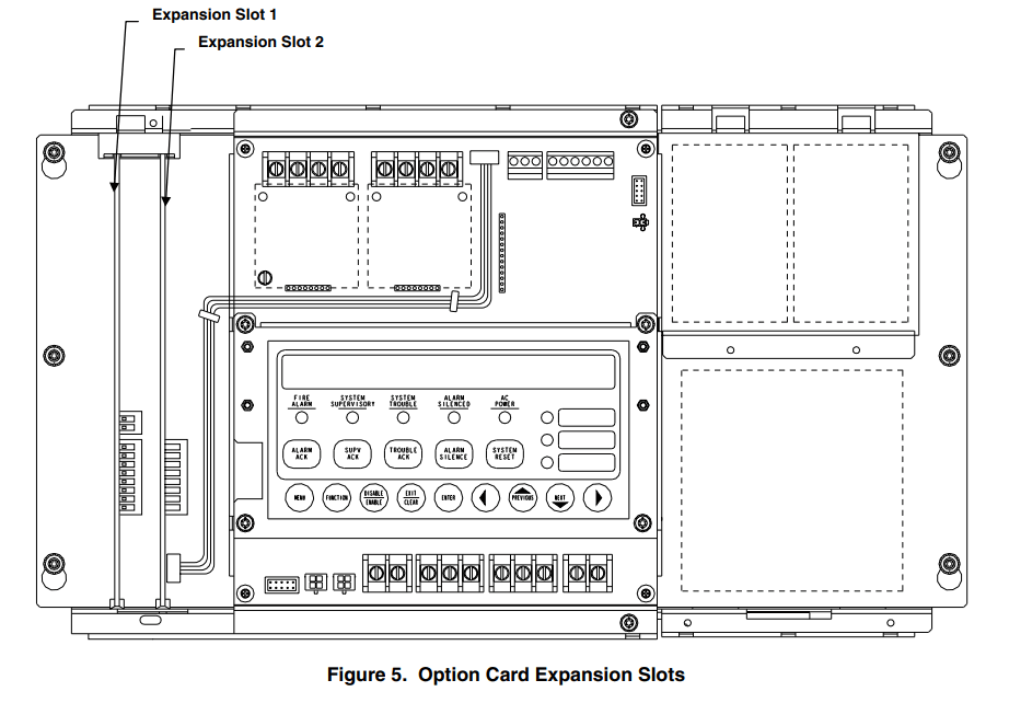Simplex 4010-9810 Common Event Reporting DACT Card - Option Card