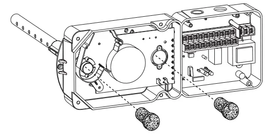 SYSTEM SENSOR DH100ACDCLP Air Duct Smoke Detector-filter