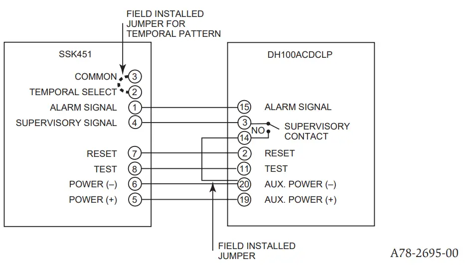 SYSTEM SENSOR DH100ACDCLP Air Duct Smoke Detector-wiring diagram6