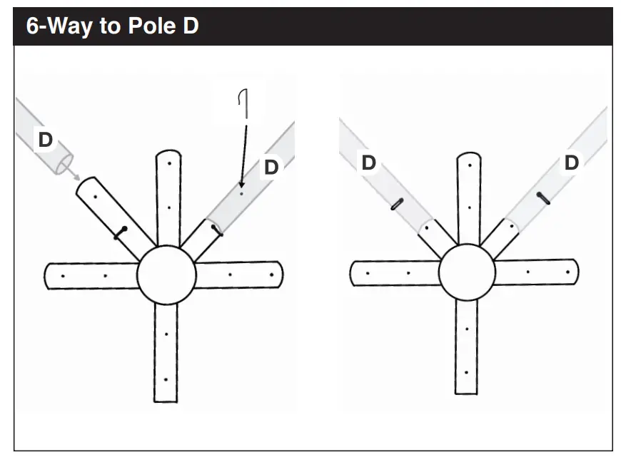 AMERICAN TENT 202104 30x60 Wedding Frame Tent - 6-Way Crown 1