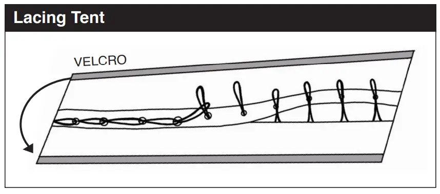 AMERICAN TENT 202104 30x60 Wedding Frame Tent - 6-Way Crown 7