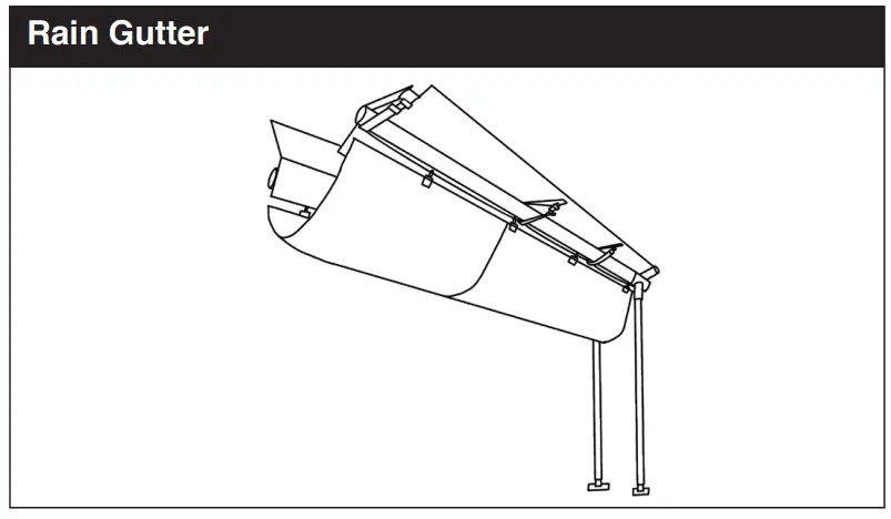AMERICAN TENT 202104 30x60 Wedding Frame Tent - RAIN GUTTER 1