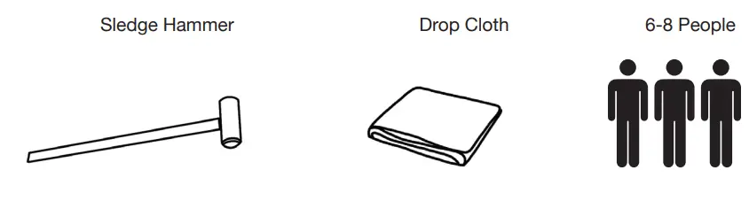 AMERICAN TENT 202104 30x60 Wedding Frame Tent - REQUIRED