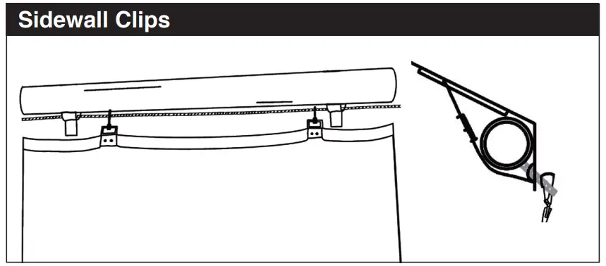 AMERICAN TENT 202104 30x60 Wedding Frame Tent - Sidewall Clips