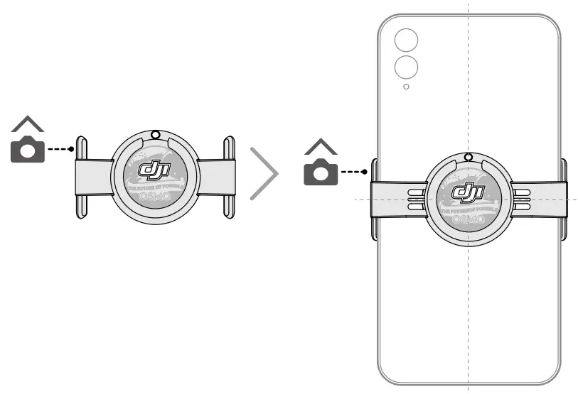 dji OM 4 Smartphone Gimbal - Attaching the Phone