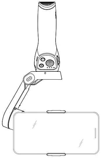 dji OM 4 Smartphone Gimbal - Underslung Mode