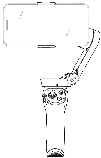 dji OM 4 Smartphone Gimbal - Upright Mode