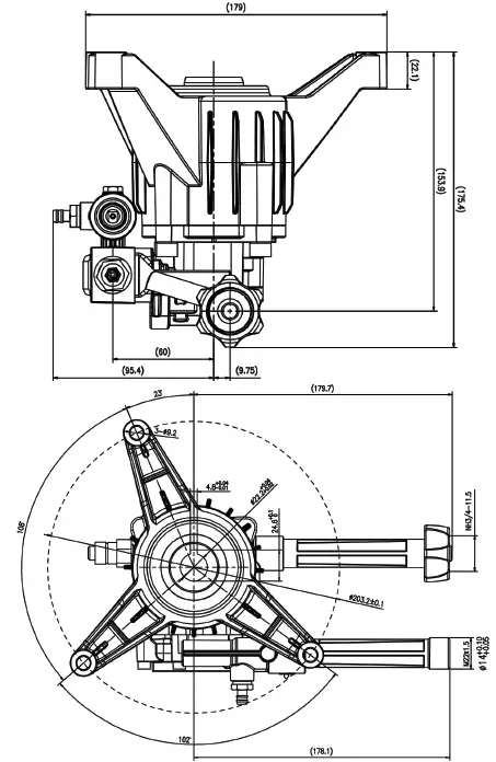 YAMATIC-3000-PSI-7-8-Inch-Shaft-Vertical-Pressure-Washer-Pump-FIG-4