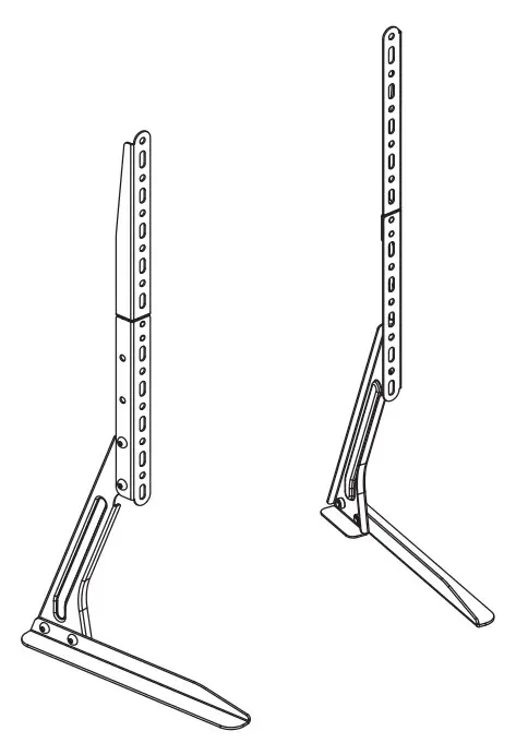 Superior Electronics 30-70 Universal Table Top TV Stand