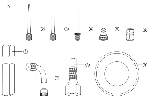 AstroAI TIG250B Digital Tire Pressure-ACCESSORIES
