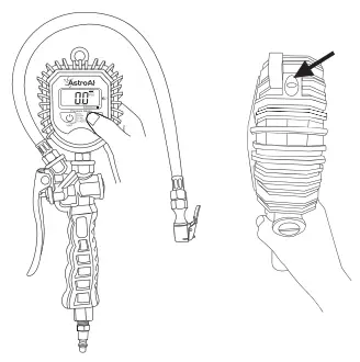 AstroAI TIG250B Digital Tire Pressure-NOTE