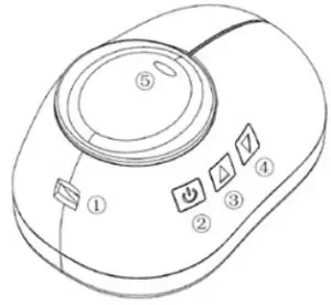 ViSee VM-102 USB Video Magnifier - Buttons look