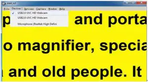 ViSee VM-102 USB Video Magnifier - USB camera device