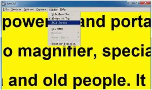 ViSee VM-102 USB Video Magnifier - full screen