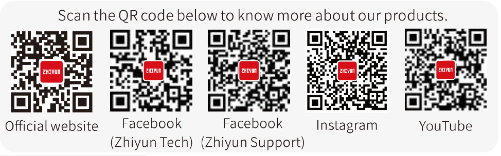 ZHIYUN CRANE-M3 Axis Handheld Gimbal Stabilizer- Qr 2